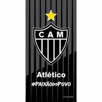 Toalha de banho atlético mineiro veludo 100% algodão estampada oficial Toalha de banho atlético mineiro veludo 100% algodão estampada oficial