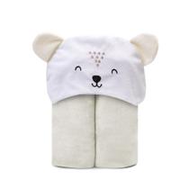 Toalha De Banho Atoalhada Mami Bichuus Forrada C/ Capuz Bordado 90Cm X 80Cm Ref.:5312 Toalha De Banho Atoalhada Mami Bichuus Forrada C/ Capuz Bordado 90Cm X 80Cm Ref.:5312