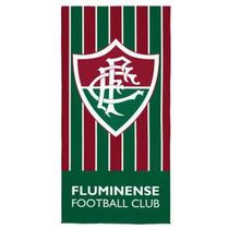 Toalha de Banho Aveludada Estampa de Time 70cm X 1,40m Lepper - Fluminense Toalha de Banho Aveludada Estampa de Time 70cm X 1,40m Lepper - Fluminense