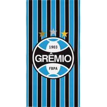 Toalha de Banho Aveludada Grêmio 70 cm x 1,40 m Lepper