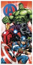 Toalha de Banho Aveludada Infantil Avengers - Vingadores Lepper