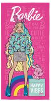 Toalha de Banho Aveludada Infantil Barbie Lepper