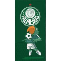Toalha de Banho Aveludada Palmeiras 70 cm x 1,40 m Lepper