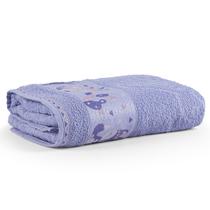 Toalha de Banho Avulsa Minimi Infantil 100% Algodão - 1,15m x 75cm - Foxy Raposa - Lilás Toalha de Banho Avulsa Minimi Infantil 100% Algodão - 1,15m x 75cm - Foxy Raposa - Lilás