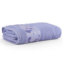 Toalha De Banho Avulsa Minimi Infantil 100% Algodão - 1,15m X 75cm - Foxy Raposa - Lilás Toalha De Banho Avulsa Minimi Infantil 100% Algodão - 1,15m X 75cm - Foxy Raposa - Lilás