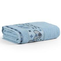 Toalha de Banho Avulsa Minimi Infantil 100% Algodão - 1,15m x 75cm - Game - Azul Toalha de Banho Avulsa Minimi Infantil 100% Algodão - 1,15m x 75cm - Game - Azul