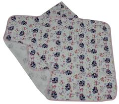 Toalha De Banho Bebe 100% Algodão Minnie 70X90Cm Com Touca Toalha De Banho Bebe 100% Algodão Minnie 70X90Cm Com Touca