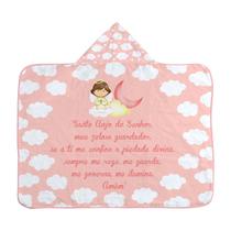Toalha de banho bebe anjinho da guarda bublim Toalha de banho bebe anjinho da guarda bublim