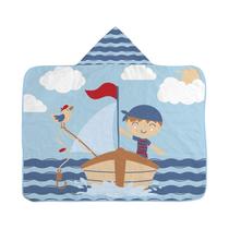 Toalha De Banho Bebe C/Capuz 67 Cm X 90 Cm Bublim Toalha De Banho Bebe C/Capuz 67 Cm X 90 Cm Bublim