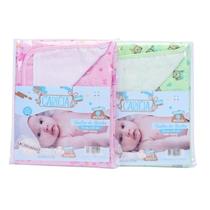 Toalha De Banho Bebe Com Capuz 100% Algodão Rosa