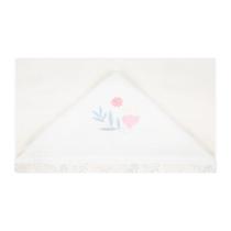 Toalha de Banho Bebê Florescer Off White 87x88 cm - Hug