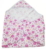 Toalha de Banho Bebê Macia com 2 Camadas e Capuz 85x85cm 100% Algodão com viés Toalha de Banho Bebê Macia com 2 Camadas e Capuz 85x85cm 100% Algodão com viés