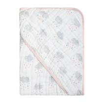 Toalha De Banho Bebê Menino Menina Estampada Soft Super Absorvente C/capuz