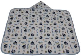 Toalha De Banho Bebe Mickey Masculino 70X90Cm Com Touca