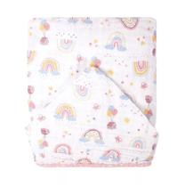 TOALHA DE BANHO BEBE SOFT 70 CM X 90 CM cor: urso espaço marrom