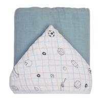 Toalha de banho bebe soft premium liso papi baby com capuz 90cm x 70cm