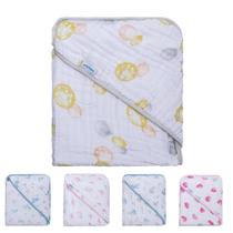Toalha De Banho Bebê Toalha Fralda Soft Com Capuz Menina/o Toalha De Banho Bebê Toalha Fralda Soft Com Capuz Menina/o