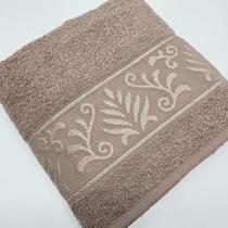 Toalha de Banho Bella 68cm x 135cm Cabocla/Taupe