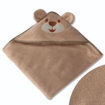 Toalha De Banho Bordada Bebê Secagem Rápida Menino Menina - ENVIO IMEDIATO