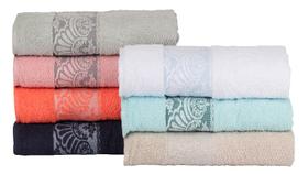 Toalha de banho bordado 97% algodão 70cm x 1,40m (unidade) - Ricalip