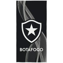 Toalha de banho botafogo - 70 x 140 - preto - lepper Toalha de banho botafogo - 70 x 140 - preto - lepper