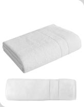 Toalha de Banho Branca Teka Mônaco 70x135cm Algodão Toalha de Banho Branca Teka Mônaco 70x135cm Algodão