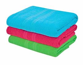 Toalha de Banho Brizza Felpuda 70X140 - 3 unidades