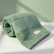 Toalha De Banho Buddemeyer Fio Penteado 100% Algodão Macia Grande Gramatura 500 Canelado 70 x 140cm Cor: Verde 3265