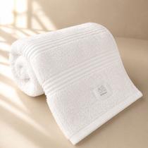 Toalha de Banho Buddemeyer Lorenna Air 100% Algodão Fio Penteado Alta Absorção Macia Grossa 70x135 Cor:Branco 1011 Toalha de Banho Buddemeyer Lorenna Air 100% Algodão Fio Penteado Alta Absorção Macia Grossa 70x135 Cor:Branco 1011