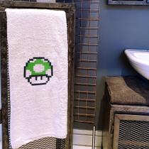 Toalha de Banho Cogumelo Verde