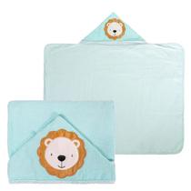 Toalha de Banho Com Capuz Bordado E Forro De Fralda Costurado Nos 4 Lados Bublim Incomfral Toalha de Banho Com Capuz Bordado E Forro De Fralda Costurado Nos 4 Lados Bublim Incomfral