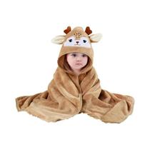 Toalha De Banho Com Capuz De Desenho Animado Unissex Para Bebês, Envoltório Macio E Quente Para Toalha De Banho Com Capuz De Desenho Animado Unissex Para Bebês, Envoltório Macio E Quente Para