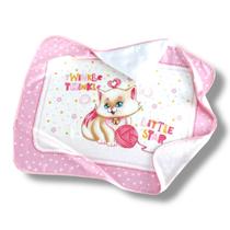 Toalha de Banho com Capuz Infantil Velour Estampado Dohler