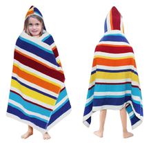 Toalha de banho com capuz ORIGINAL KIDS 100% algodão felpudo 30x60cm Toalha de banho com capuz ORIGINAL KIDS 100% algodão felpudo 30x60cm