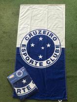 Toalha De Banho Cruzeiro Praia Piscina Time Futebol Oficial