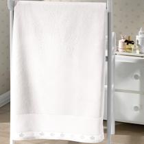 Toalha de banho Dohler Baby Classic Branco