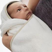 Toalha de Banho Donna Laço Bebê com Capuz Comfort 80x100cm (0-36M)