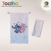 Toalha De Banho e Praia Infantil Sublimada Stich - Daracor