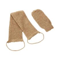 Toalha De Banho Esfoliante De Juta Ramie, Cinto Esfoliante Para Limpeza Do Corpo No Banheiro