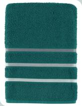 Toalha de Banho Esmeralda Dry Barra Decorada 70x130cm Toalha de Banho Esmeralda Dry Barra Decorada 70x130cm