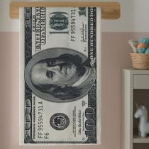 Toalha de Banho Estampada Criativa Moeda Americana em Algodão Macio Confortável Estilo Dinheiro Fictício Moderna Toalha de Banho Estampada Criativa Moeda Americana em Algodão Macio Confortável Estilo Dinheiro Fictício Moderna