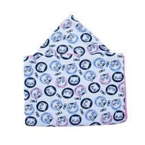 Toalha de Banho Estampada Esponja com Capuz Bebê