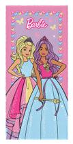 Toalha de Banho Felpuda Barbie Reinos Mágicos Lepper