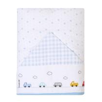 Toalha de Banho Felpuda Bebê C/ Forro de Fralda Soft 90x70cm C/Capuz Bordado Toalha de Banho Felpuda Bebê C/ Forro de Fralda Soft 90x70cm C/Capuz Bordado