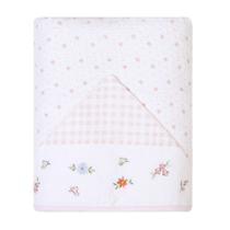 Toalha de Banho Felpuda Bebê C/ Forro de Fralda Soft 90x70cm C/Capuz Bordado Toalha de Banho Felpuda Bebê C/ Forro de Fralda Soft 90x70cm C/Capuz Bordado
