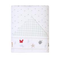 Toalha de Banho Felpuda Bebê C/ Forro de Fralda Soft 90x70cm C/Capuz Bordado Toalha de Banho Felpuda Bebê C/ Forro de Fralda Soft 90x70cm C/Capuz Bordado