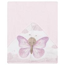 Toalha De Banho Felpuda Forrada Com Capuz Papi 90 X 70 cm