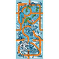 Toalha de Banho Felpuda Infantil 60cm x 1,20cm Lepper - Hot Wheels Gelo