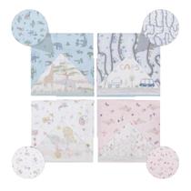 Toalha De Banho Felpuda Infantil Bebe Algodão Grande Capuz 1,10CMX70CM Estampada Menina e Menino 100% Algodão