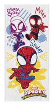 Toalha de Banho Felpuda Infantil Spidey - Homem Aranha Lepper